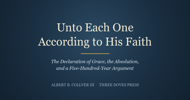 Unto Each One According to His Faith