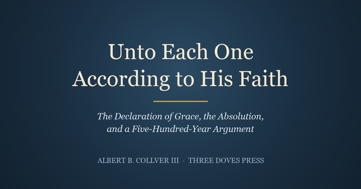 Unto Each One According to His Faith